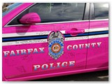Fairfax Police Department Cancer Car